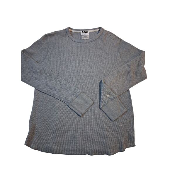 Rag & Bone Standard Issue Grungecore Mens Size L Waffle knit Prep Academia Shirt - Picture 1 of 16
